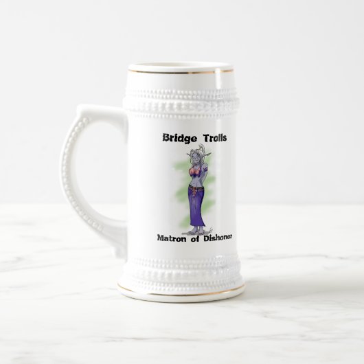 Chope À Bière Infirmière de stein de déshonneur (Gauche)