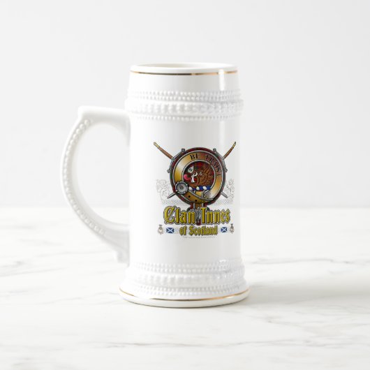 Chope À Bière Innes Clan Badge (Gauche)