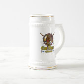 Chope À Bière Insigne du clan Munro (Devant droit)