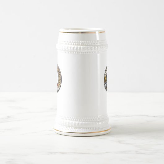 Chope À Bière Insigne MacLean Crest (Centre)