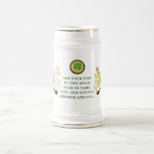 Chope À Bière IRELAND CREST Personnalisé (Centre)