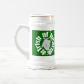 Chope À Bière Irlandais au coeur (Gauche)
