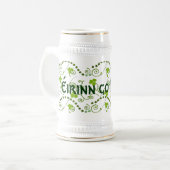 Chope À Bière Irlande pour toujours ! Éirinn go Brách (Devant gauche)