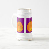 Chope À Bière Jack o' Lantern Purple Stein (Devant gauche)
