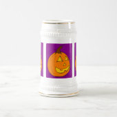 Chope À Bière Jack o' Lantern Purple Stein (Centre)