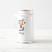Chope À Bière J'adore le Bingo (Devant gauche)