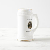 Chope À Bière Jagdterrier, Logo de chasse (Devant droit)