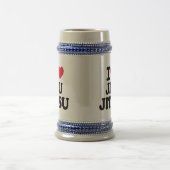 Chope À Bière J'aime Jiu Jitsu (Centre)