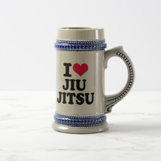 Chope À Bière J'aime Jiu Jitsu (Droite)
