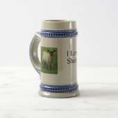 Chope À Bière J'aime la boue de mouton (Devant gauche)