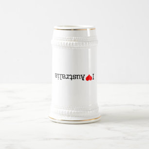 Chope À Bière J'aime l'Australie