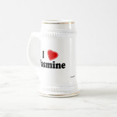 Chope À Bière J'aime le jasmin (Devant gauche)
