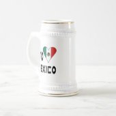 Chope À Bière J'Aime Le Mexique (Devant gauche)