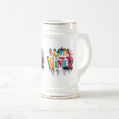 Chope À Bière J'aime l'hiver (Devant droit)