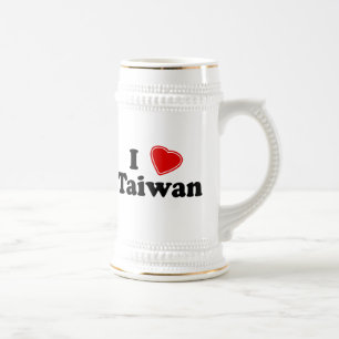Chope À Bière J'aime Taïwan