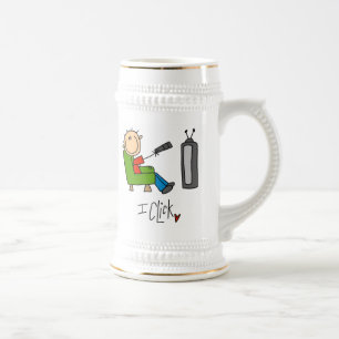 Chope À Bière Je clique sur la télé addict