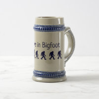 Je crois en Bigfoot Beer Stein