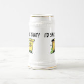 Chope À Bière Je fumerais cette ruche (Centre)