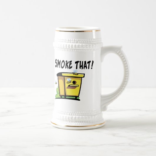 Chope À Bière Je fumerais cette ruche (Droite)