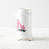 Chope À Bière Je marche pour mon ami (Devant gauche)