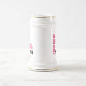 Chope À Bière Je marche pour mon ami (Centre)