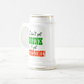 Chope À Bière Je ne m'obtiens pas ivre deviens impressionnant (Devant gauche)