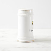 Chope À Bière Je parle Spanglish (Centre)