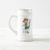 Chope À Bière Je pêche (Gauche)