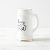 Chope À Bière Je suis Grumpy Deal Avec Elle Anniversaire Retrait (Devant droit)