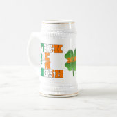 Chope À Bière Je suis irlandais (Devant gauche)