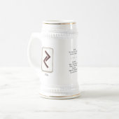 Chope À Bière Jera RuneStone Stein (Devant gauche)