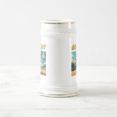 Chope À Bière Jeu Sur Basketball Frog stein deux côtés (Centre)