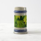 Chope À Bière Jeunes feuilles de érable vertes (Centre)