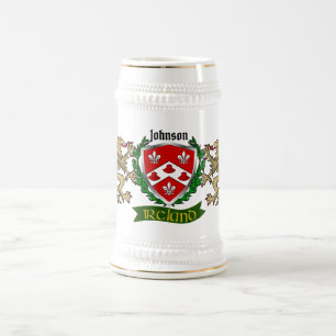 Chope À Bière Johnson Irish Shield Beer Stein