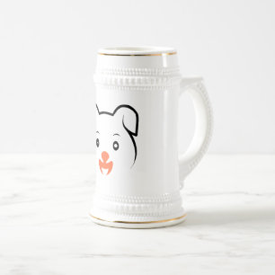 Chope À Bière Joli rose