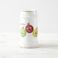 Joli trio gooseberry chantant dessin animé