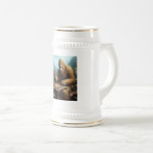 Chope À Bière Jouer aux échecs (Devant droit)