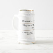 Chope À Bière Joueur de cricket de la saison (Devant gauche)