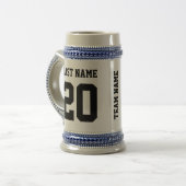 Chope À Bière Joueur fait sur commande (Devant gauche)