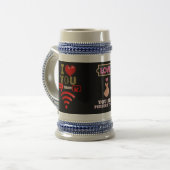 Chope À Bière Jour de la Saint Valentin (Devant gauche)