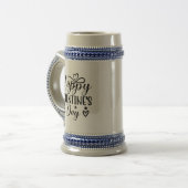 Chope À Bière Joyeuse Saint-Valentin-53816 (Devant gauche)