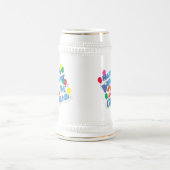 Chope À Bière Joyeux anniversaire (Centre)