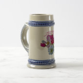 Chope À Bière Joyeux anniversaire à ma femme. (Devant gauche)