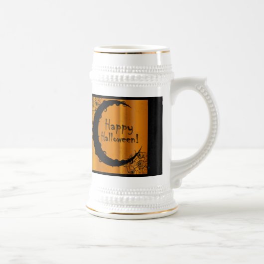 Chope À Bière Joyeux Halloween (Droite)