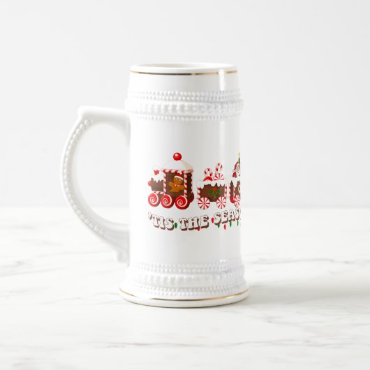 CHOPE À BIÈRE JOYEUX NOËL (Gauche)