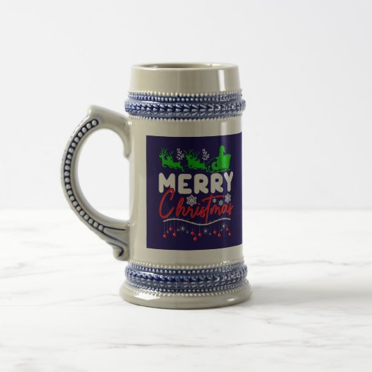 Chope À Bière Joyeux Noël-60842 (Gauche)