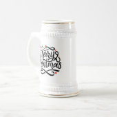 Chope À Bière Joyeux Noël-61039 (Devant gauche)