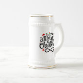 Chope À Bière Joyeux Noël-61039 (Devant droit)