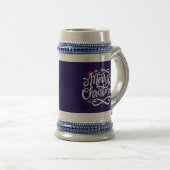 Chope À Bière Joyeux Noël-61039 (Devant droit)