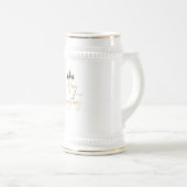 Chope À Bière Joyeux Noël Bonne année 2024 (Devant droit)